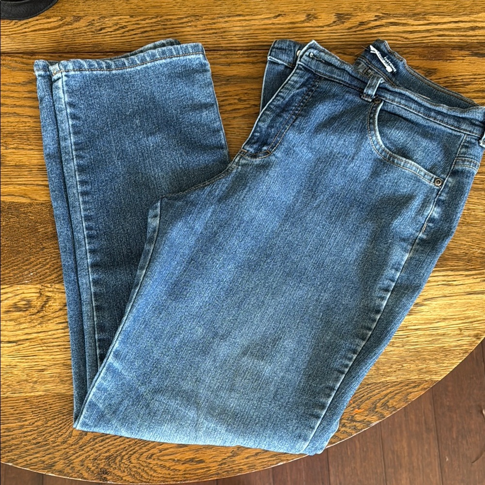 Basic Editions Blue Straight Jeans Classic Style